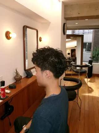 ショート メンズ メンズカット 髙橋創のヘアスタイル