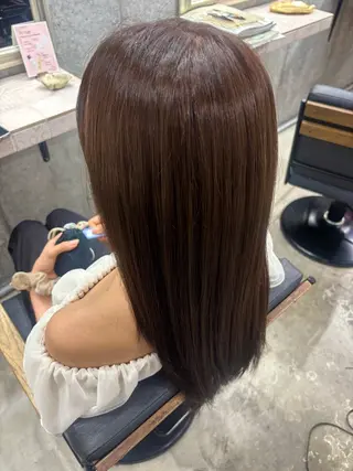 カラー カラーモデル 募集🤍ྀི麗央のヘアスタイル