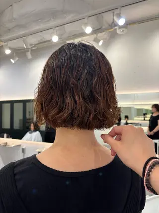 ショート パーマ ハードパーマ Rico💜のヘアスタイル