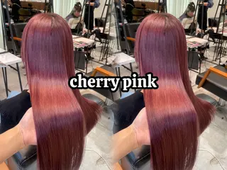 ロング カラー ベージュカラー/ ダブルカラー/ここなのヘアスタイル