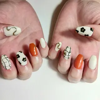 ネイル 平尾駅前/持込み専門 /owlnailのネイルデザイン