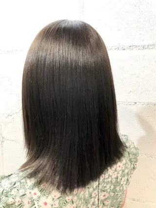 ミディアム カラー hair care ACRO店長 谷のヘアスタイル