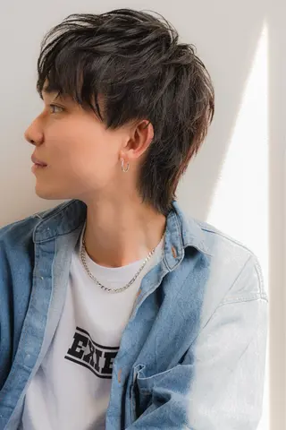 メンズ AKIHO/矢場町 ／メンズカットモデルのヘアスタイル
