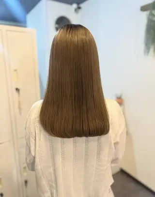 カラー Sherry/R 三川町　木村祐里奈のヘアスタイル