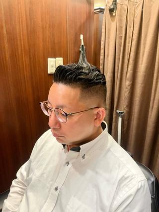 メンズ ヒロ銀座川崎 志田健介のヘアスタイル
