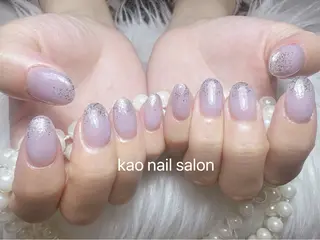 ネイル kao nail マグネット/長さだしのネイルデザイン