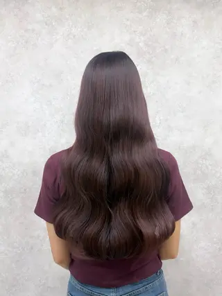 ロング カラー 村田梨乃/ minim hairのヘアスタイル