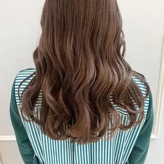 セミロング 髪質改善/縮毛矯正 🎀小林 唯 🎀のヘアスタイル
