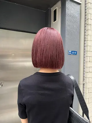 ショート カラー 韓国好き🇰🇷 美容師MIKUのヘアスタイル