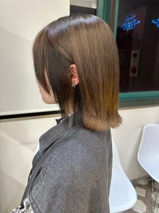 ショート カラー 🎀透明感 カラーHiROEのヘアスタイル