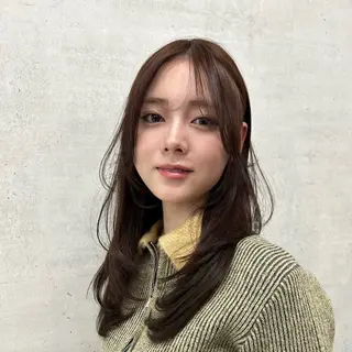 ロング カラー はるな/透明感カラー /暖色カラーのヘアスタイル
