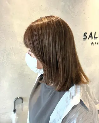 カラー 大人女性ヘア 半個室 池袋 natsukiのヘアスタイル