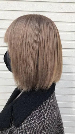 ショート カラー パーマ ヘアアレンジ メンズ キッズ ネイル マツエク・マツパ 【ブリーチ縮毛矯正】 TAKUMIのヘアスタイル