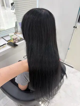 ロング カラー ヘアアレンジ 💓色落ちまで綺麗な 垢抜けカラー💓のヘアスタイル