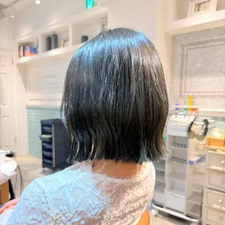 ミディアム 似合わせボブ🌟 髪質改善🎀村松優斗のヘアスタイル