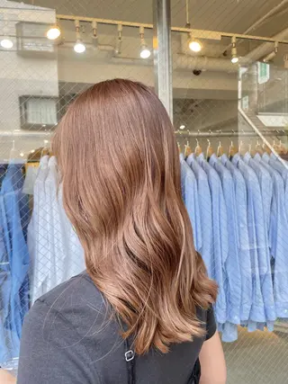 カラー 🫧似合わせショート ゴヤ🫧のヘアスタイル