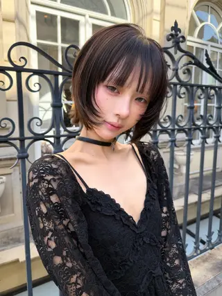 ショート RiA/レイヤーカッ ト/ハッシュカットのヘアスタイル