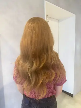 ロング カラー ハイトーン/うる艶 🤍カラー Mioのヘアスタイル