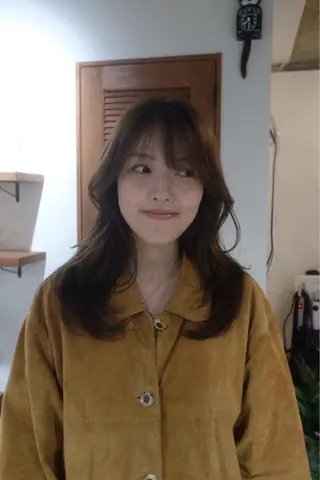 ロング カラー kaito /都立大学herのヘアスタイル