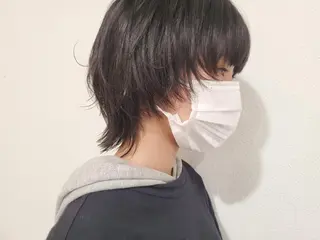 ショート カラー パル__レイヤー/パ ーマ/デザインカラーのヘアスタイル