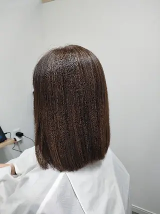 ミディアム 髪質改善/星野久美子 /撮影モデル募集のヘアスタイル