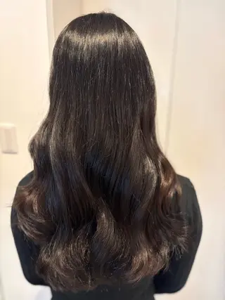 ロング カラー 植林 奨のヘアスタイル