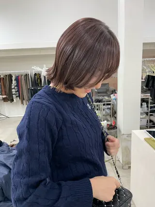 カラー 相澤 陽菜のヘアスタイル