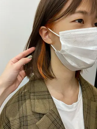 ショート カラー ヒラノホナミ 🫧艶髪🫧髪質改善のヘアスタイル