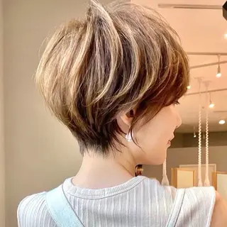 ショート ショート似合わせ特化 /谷町/妃菜🎀のヘアスタイル