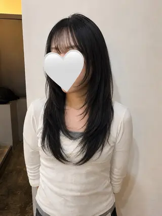 ロング カラー 🌛ダブルカラー 🌜SAYAKAのヘアスタイル