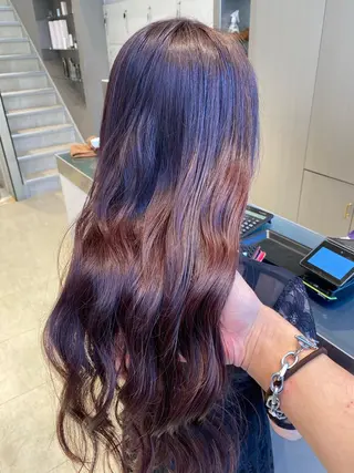ロング カラー 💜髪質改善美髪💜 星野清光のヘアスタイル