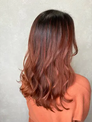 セミロング エクステ*美髪サロン KR2S河内長野店長のヘアスタイル