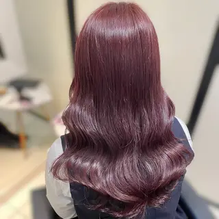 セミロング カラー ブリーチなしカラー kana🐱のヘアスタイル