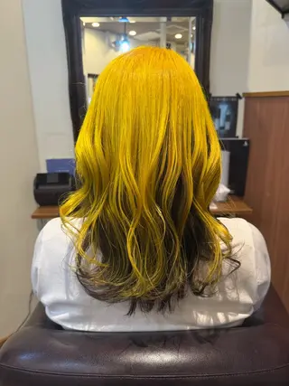 カラー PINOT梅田 MOKAのヘアスタイル