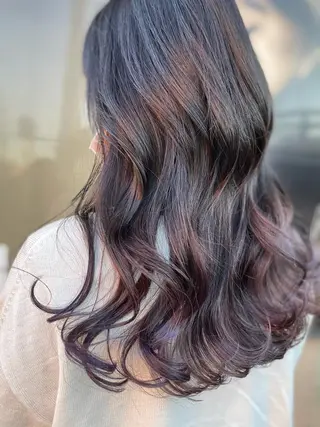 カラー 坂野 結子のヘアスタイル