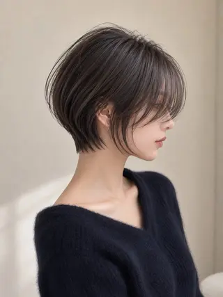 ショート 銀座/レイヤー Hazuki🪽のヘアスタイル