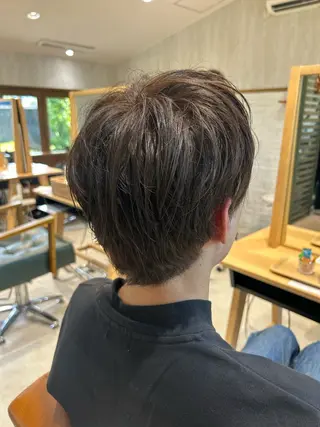 ショート メンズ 上原 未來のヘアスタイル