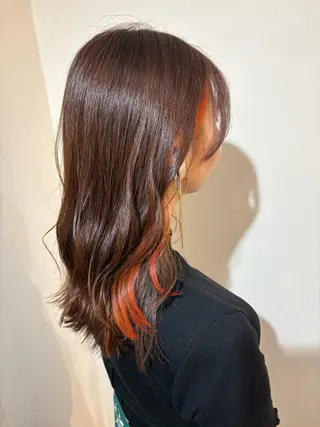 ミディアム COLO✨️ 白川綺香のヘアスタイル