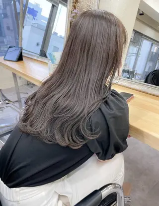 ロング カラー 須藤 桃花のヘアスタイル