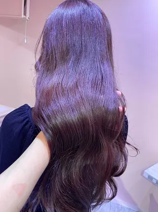 ロング 透明感/艶カラー 💘Hanaのヘアスタイル