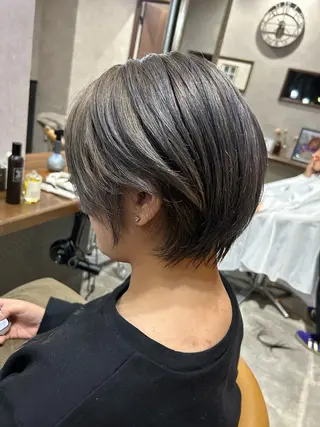 ショート enx天王町店 伊藤 愛央のヘアスタイル