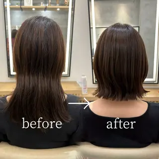 ショート カラー レイヤー🍀ボブ 浦和🍓YUIのヘアスタイル