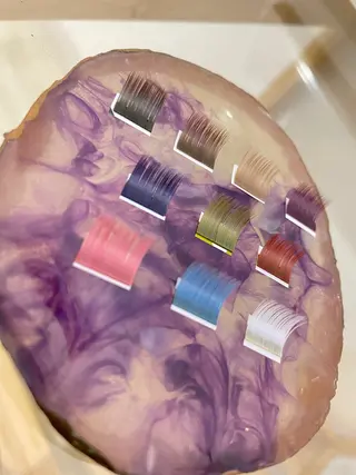 マツエク・マツパ Colorlist MIYUUのヘアスタイル