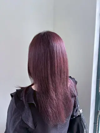 セミロング 古川 心のヘアスタイル