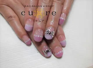 ショート ネイル ネイルサロン Cureのネイルデザイン
