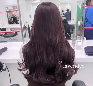 ロング カラー rely yuunaのヘアスタイル