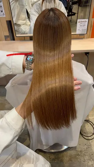 ロング カラー マンツーマン×半個室 まちだきょうすけのヘアスタイル