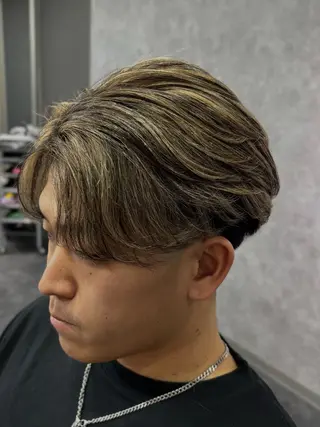 カラー パーマ 🔥メンズ職人🔥 ✂️加瀬澤駿✂️のヘアスタイル