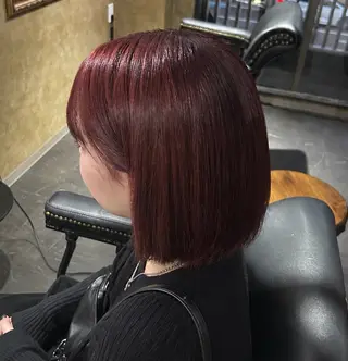 ミディアム カラー ハイトーンショート SHINOのヘアスタイル