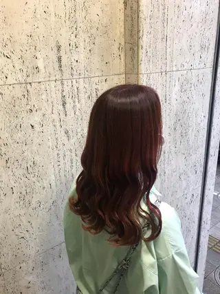 ロング カラー 🎀きつない みゆ🎀のヘアスタイル